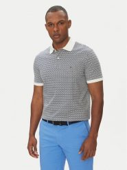 Tommy Hilfiger Polo Interlock MW0MW39234 Granatowy Regular Fit. Niebieskie koszulki polo męskie Tommy Hilfiger, m, bez wzorów, z bawełny, bez ramiączek. Za 249.99 zł.