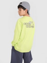 4F Longsleeve oversize z nadrukiem chłopięcy - zielony 140 (9-10 lat). Zielone t-shirty dla chłopców 4f, bez wzorów, z bawełny, bez ramiączek. W wyprzedaży za 19.99 zł.