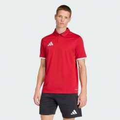 Koszulka męska adidas Entrada 26 Polo. Białe koszulki polo męskie Adidas, m, bez wzorów, z poliesteru, bez kołnierzyka, bez ramiączek, na fitness i siłownię, climacool (adidas). Za 78.99 zł.