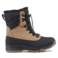 Śniegowce Icepeak. Brązowe śniegowce i trapery męskie Icepeak, bez zapięcia. Za 519.99 zł.