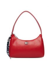 Tommy Jeans Torebka Tjw City Charm Shoulder Bag AW0AW18458 Czerwony. Czerwone torebki do ręki damskie Tommy Jeans, bez wzorów, z jeansu, bez dodatków. Za 409.99 zł.
