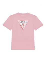 Guess T-Shirt J5GI34 K6YW4 Różowy Oversize. Czerwone t-shirty i topy dla dziewczynek Guess, z aplikacjami, z bawełny, bez ramiączek. Za 59.99 zł.