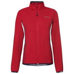 Bluza sportowa damska Head Club. Czerwone bluzy sportowe damskie Head, l, bez wzorów, bez kaptura. Za 177.00 zł.