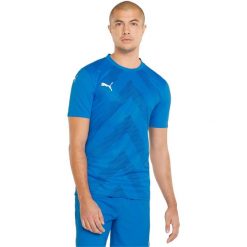 Podkoszulek Puma Teamglory Jersey, Mężczyźni. Niebieskie koszulki sportowe męskie Puma, m, bez wzorów, z jersey, bez kołnierzyka, bez ramiączek, do piłki nożnej. Za 290.00 zł.