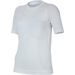 Damska koszulka funkcyjna ALBA. Czarne t-shirty damskie LASTING, xl, bez wzorów, z materiału, sportowe, bez kołnierzyka. Za 322.50 zł.