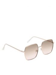 Jenny Fairy Okulary przeciwsłoneczne 4WA-001-SS23 Złoty. Żółte okulary przeciwsłoneczne damskie Jenny Fairy. Za 49.99 zł.