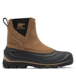 Śniegowce Sorel. Brązowe śniegowce i trapery męskie Sorel, bez zapięcia. Za 489.99 zł.
