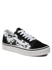 Vans Tenisówki Uy Old Skool VN0A7Q5FBMW1 Czarny. Czarne buty sportowe dziewczęce Vans, bez wzorów, z materiału, bez zapięcia. Za 169.99 zł.