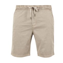 Męskie Elastyczne Spodenki Dresowe Twill. Brązowe krótkie spodenki sportowe męskie Urban Classics, m, bez wzorów, z dresówki, trekkingowe. Za 120.99 zł.