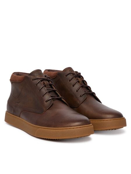Clarks Trzewiki Lydford Mid 26327459 Brązowy ciemny. Brązowe botki męskie Clarks, bez wzorów, bez zapięcia. Za 439.99 zł.