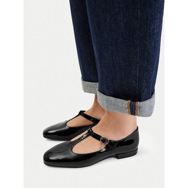 Baleriny Lasocki. Czarne baleriny damskie Lasocki, bez wzorów, bez obcasa. Za 169.99 zł.