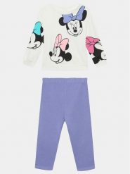 OVS Komplet bluza i legginsy MINNIE 1843670 Écru Regular Fit. Bluzy dla dziewczynek OVS, bez wzorów, z bawełny, bez ramiączek, bez kaptura. Za 129.99 zł.