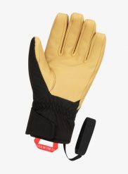 Rękawiczki z membraną damskie Salewa Ortles PTX/TWR Gloves. Czarne rękawiczki damskie Salewa, bez wzorów, z elastanu. Za 527.70 zł.