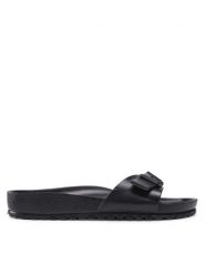 Birkenstock Klapki Madrid EVA 0128161 Czarny. Czarne klapki męskie Birkenstock, z tworzywa sztucznego. Za 149.99 zł.