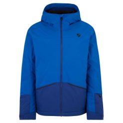 Kurtka narciarska męska Ziener Timbarra - cobalt blue. Niebieskie kurtki męskie Ziener, na zimę, m, bez wzorów, sportowe, bez kaptura. Za 769.99 zł.