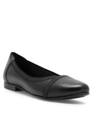 Lasocki Baleriny RST-ELENA-08 Czarny. Czarne baleriny damskie Lasocki, bez wzorów, ze skóry, bez obcasa. Za 149.99 zł.