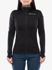Bluza rozpinana damska Ortovox Fleece Light Jacket. Czarne bluzy damskie ORTOVOX, s, bez wzorów, z materiału, bez kaptura. Za 788.69 zł.