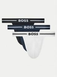 BOSS Komplet slipów Jock Strap 50532454 Kolorowy. Slipki męskie Boss, l, bez wzorów, z bawełny. Za 129.99 zł.