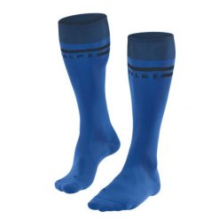 Podkolanówki damskie Falke SK7 Race. Niebieskie skarpety damskie Falke, bez wzorów, z elastanu. Za 179.00 zł.