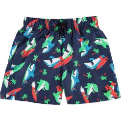 Szorty kąpielowe "Shark Surf" w kolorze granatowym ze wzorem. Kąpielówki dla chłopców marki Speedo. W wyprzedaży za 81.95 zł.