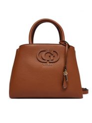 Guess Torebka Isola HWBG99 05060 Brązowy. Brązowe torebki do ręki damskie Guess, z aplikacjami, ze skóry, bez dodatków. Za 639.99 zł.