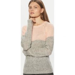 Dwukolorowy sweter - Różowy. Czerwone swetry damskie Cropp. Za 69.99 zł.