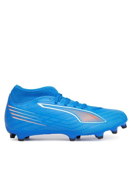 Puma Buty do piłki nożnej Ultra 6 Play+ Fg/Ag 108548 01 Niebieski. Niebieskie buty sportowe męskie Puma, ze skóry, bez zapięcia. Za 189.99 zł.