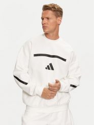 Adidas Bluza Z.N.E. JF2451 Biały Loose Fit. Białe bluzy męskie Adidas, m, bez wzorów, z bawełny, bez kaptura. Za 359.99 zł.