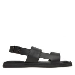 Sandały Calvin Klein. Czarne sandały męskie Calvin Klein, bez zapięcia. Za 309.99 zł.
