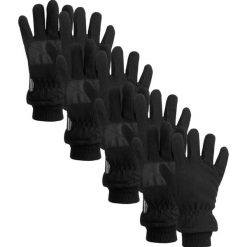 Rękawiczki polarowe termiczne Męskie 4 pary. Czarne rękawiczki męskie HEAT KEEPER, bez wzorów, z polaru. Za 243.70 zł.