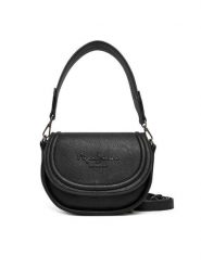 Pepe Jeans Torebka Crisha Code PL0300006 Czarny. Czarne torebki do ręki damskie Pepe Jeans, bez wzorów, z jeansu, bez dodatków. Za 279.99 zł.
