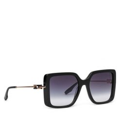 Okulary przeciwsłoneczne Trussardi. Czarne okulary przeciwsłoneczne damskie Trussardi. Za 679.99 zł.