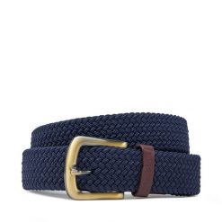 Pasek Męski Barbour. Niebieskie paski damskie Barbour, bez wzorów. Za 219.99 zł.
