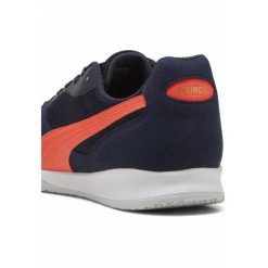 Buty piłkarskie KING TOP IT PUMA New Navy Glowing Red Silver Mist Blue Gray. Czerwone buty sportowe męskie Puma, bez zapięcia, do piłki nożnej. W wyprzedaży za 259.00 zł.