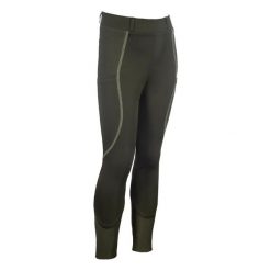 4F Legginsy dzianinowe z rozszerzanymi nogawkami dziewczęce - czarne 128 (7-8 lat). Czarne legginsy dla dziewczynek 4f, bez wzorów, z dzianiny. Za 89.99 zł.