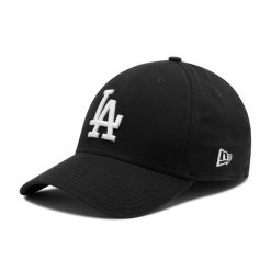 Czapka z daszkiem New Era. Czarne czapki i kapelusze damskie New Era, bez wzorów. Za 109.99 zł.