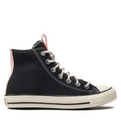 Trampki Converse. Czarne trampki i tenisówki damskie Converse, bez wzorów, retro, bez zapięcia. Za 229.99 zł.