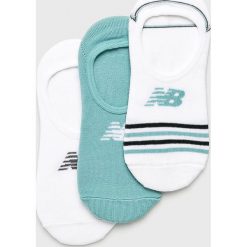 New Balance - Skarpetki (3-pack). Szare skarpety damskie New Balance, z elastanu. Za 39.90 zł.