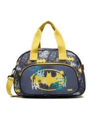 Batman Torba weekendowa CEO-ACCCS-SS26-227WBBAT Czarny. Czarne torby i plecaki dziecięce batman, z materiału. Za 99.99 zł.
