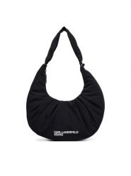 Karl Lagerfeld Jeans Torebka B2W30145 Czarny. Czarne torebki do ręki damskie Karl Lagerfeld Jeans, bez wzorów, z jeansu, bez dodatków. Za 709.99 zł.