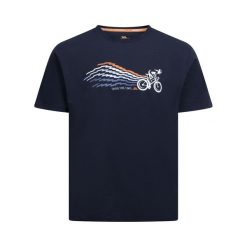 T-shirt Męski Otheo. Niebieskie koszulki sportowe męskie Trespass, m, bez wzorów, bez kołnierzyka, bez ramiączek, trekkingowe. Za 79.99 zł.
