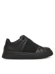 Calvin Klein Sneakersy V3X9-83162-1355 S Czarny. Czarne buty sportowe chłopięce Calvin Klein, bez wzorów, ze skóry, bez zapięcia. Za 309.99 zł.