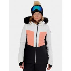 Kurtka Narciarska Damska Fundango Salina. Białe kurtki sportowe damskie Fundango, na zimę, bez wzorów, bez kaptura, narciarskie. W wyprzedaży za 699.00 zł.