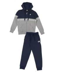 Bluza wygodna z kaptur na co dzień na siłownię. Niebieskie bluzy sportowe męskie LEONE 1947 APPAREL, bez wzorów, z dresówki, bez kaptura, na fitness i siłownię. Za 84.16 zł.