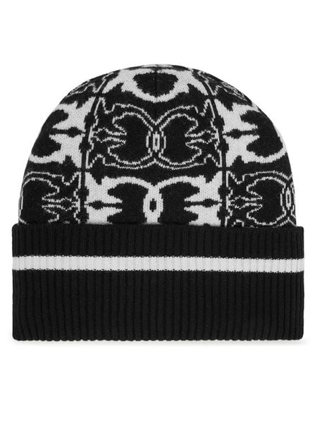 PINKO Czapka Bulgaria 105991 A2YO Czarny. Czarne czapki i kapelusze damskie Pinko, na zimę, bez wzorów. Za 389.99 zł.