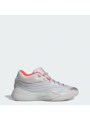 Adidas Buty do koszykówki Dame X KJ4398 Srebrny. Szare buty sportowe męskie Adidas, z materiału, bez zapięcia, do koszykówki. Za 341.99 zł.