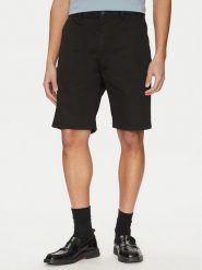 HUGO Szorty materiałowe Darik241 50505857 Czarny Regular Fit. Czarne szorty męskie Hugo, m, bez wzorów, z materiału. Za 209.99 zł.