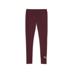 Damskie legginsy ESS METALLIC PUMA. Czerwone legginsy damskie Puma, bez wzorów. Za 129.00 zł.
