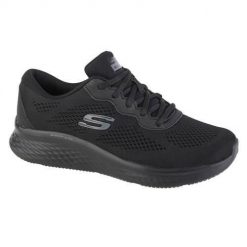 Buty do chodzenia damskie Skechers Skechlite Pro Perfect Time. Czarne obuwie sportowe damskie Skechers, bez wzorów, z materiału, trekkingowe. Za 386.00 zł.