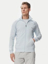 BOSS Bluza Mix&Match 50515307 Niebieski jasny Regular Fit. Niebieskie bluzy męskie Boss, m, bez wzorów, z bawełny, bez kaptura. Za 279.99 zł.